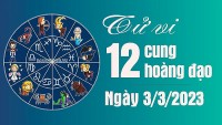 Tử vi 12 cung hoàng đạo Thứ Sáu ngày 3/3/2023: Bảo Bình có cơ hội công việc