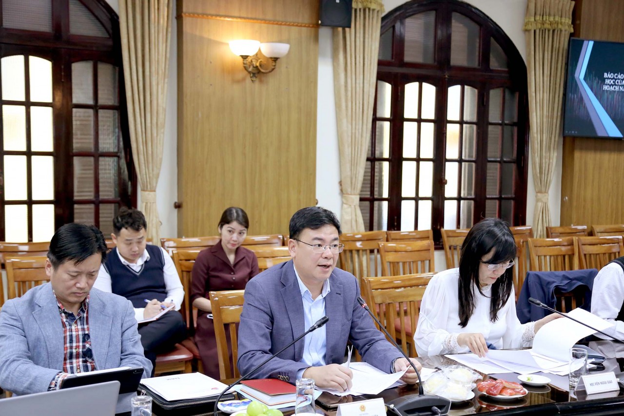 Công tác nghiên cứu khoa học của Bộ Ngoại giao đã có những bước chuyển cả ở chiều rộng và chiều sâu