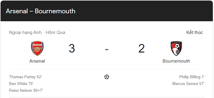 Link xem trực tiếp Arsenal vs Bournemouth (22h00 ngày 4/3/2023) vòng 26 Ngoại hạng Anh 2022-2023 Link xem trực tiếp Arsenal vs Bournemouth (22h00 ngày 4/3/2023) vòng 26 Ngoại hạng Anh 2022-2023