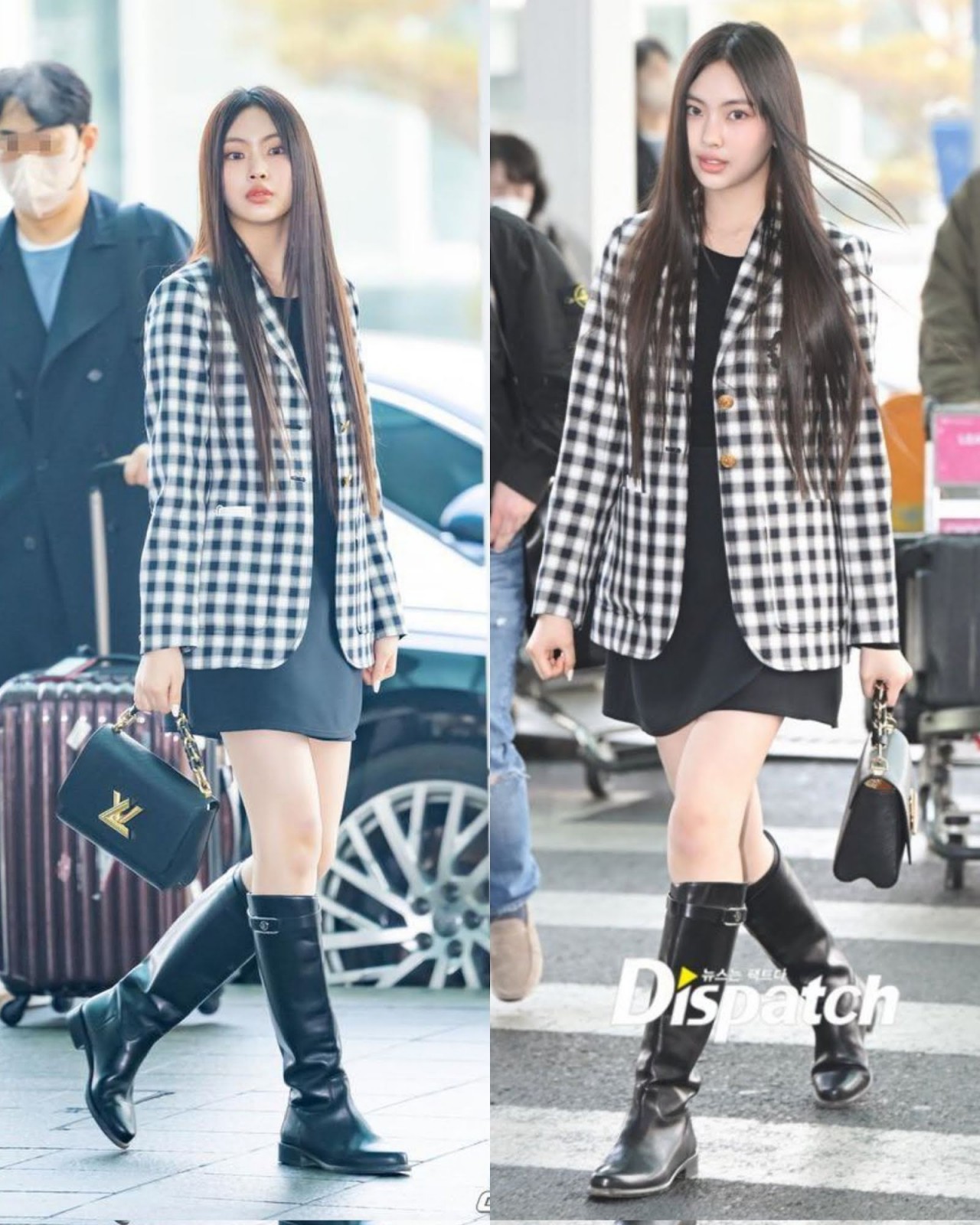 Hyein của NewJeans và NingNing của aespa đụng trang phục, khoe nhan sắc một 9 một 10