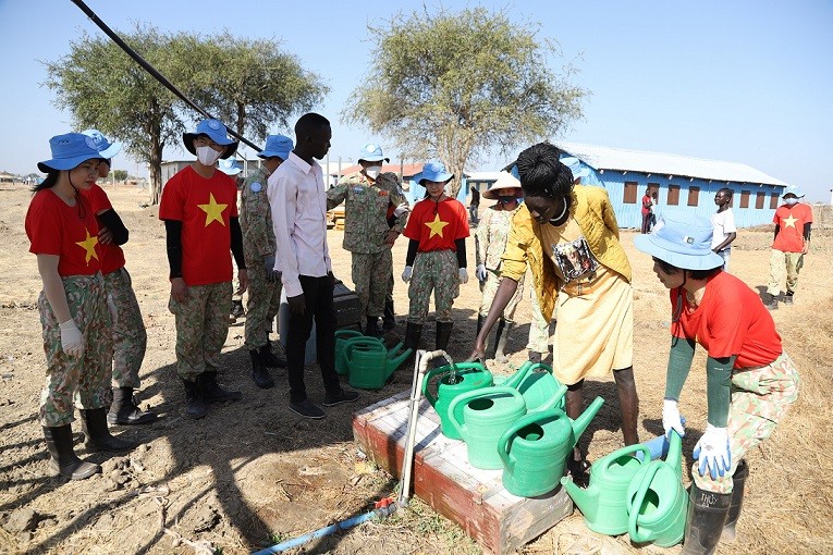 Hương sắc Việt Nam trên mảnh đất Abyei Hương sắc Việt Nam trên mảnh đất Abyei