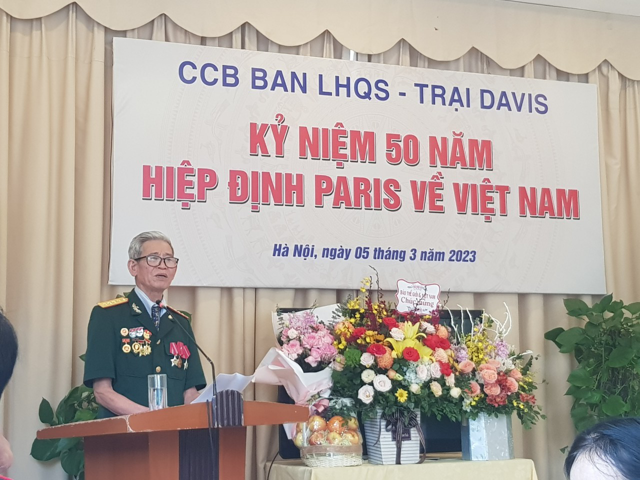 Cuộc gặp mặt xúc động của các Cựu chiến binh Ban Liên hợp quân sự Trại Davis