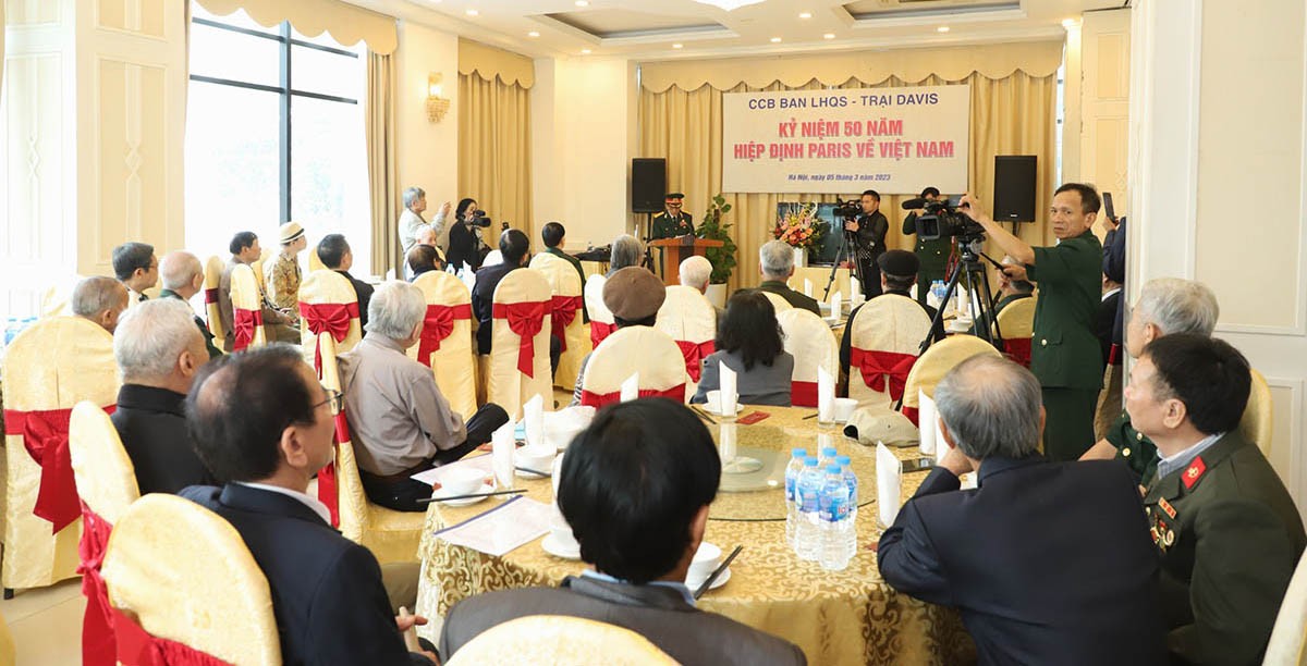 Cuộc gặp mặt xúc động của các Cựu chiến binh Ban Liên hợp quân sự Trại Davis