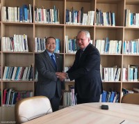 Đại sứ Nguyễn Huy Dũng làm việc với Hội đồng đối ngoại Ai Cập