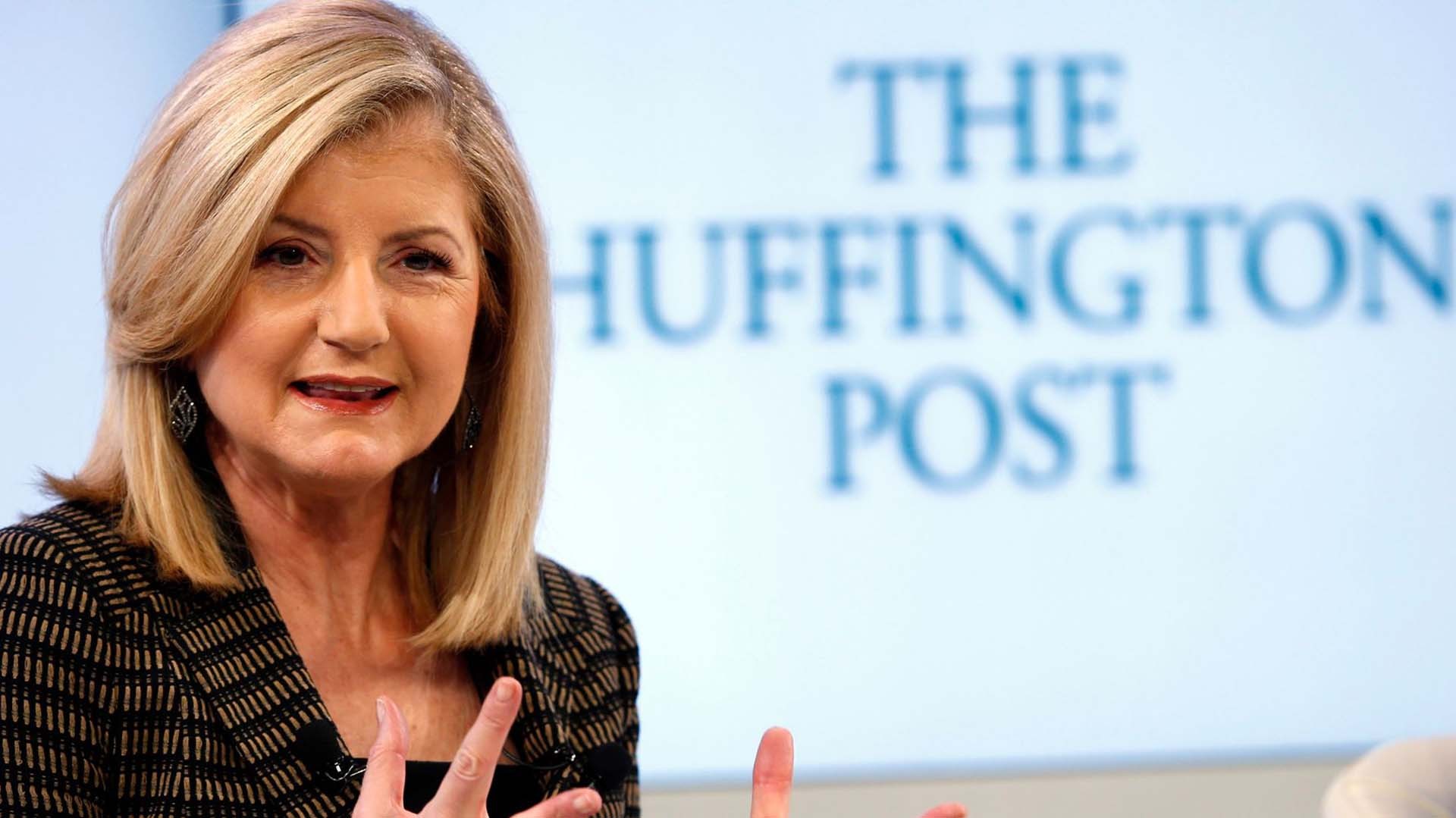 Bà Arianna Huffington - Người sáng lập HuffPost và Thrive Global Bà Arianna Huffington - Người sáng lập HuffPost và Thrive Global
