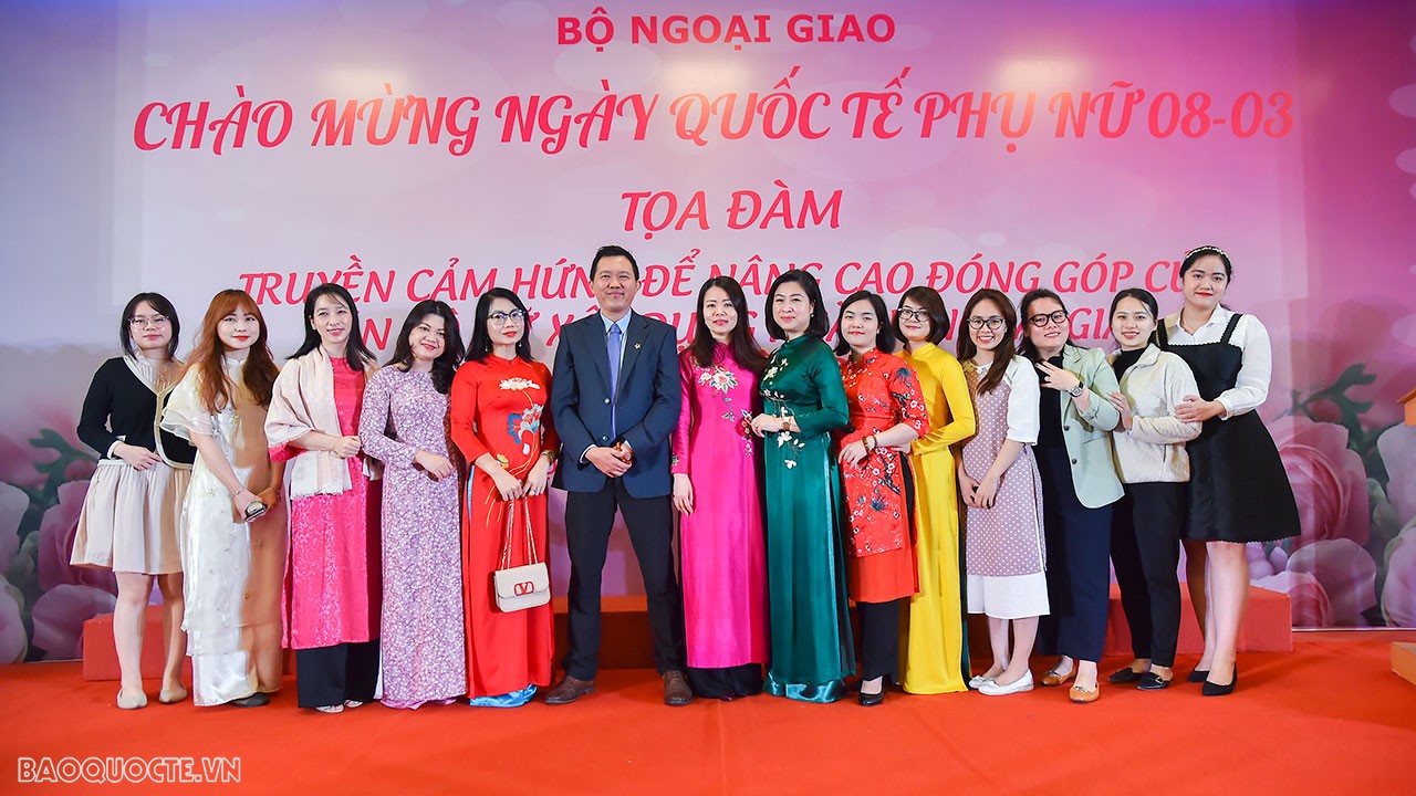 Bộ Ngoại giao tổ chức Lễ kỷ niệm 113 năm Ngày quốc tế Phụ nữ 8/3