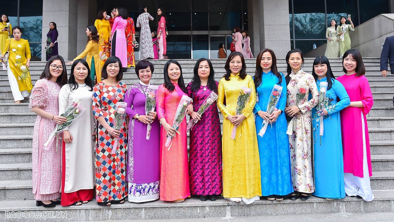 Bộ Ngoại giao tổ chức Lễ kỷ niệm 113 năm Ngày quốc tế Phụ nữ 8/3