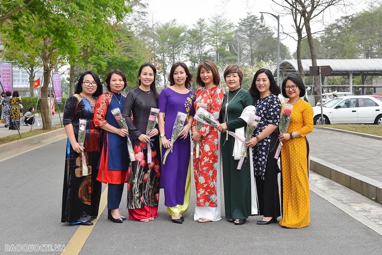 Bộ Ngoại giao tổ chức Lễ kỷ niệm 113 năm Ngày quốc tế Phụ nữ 8/3