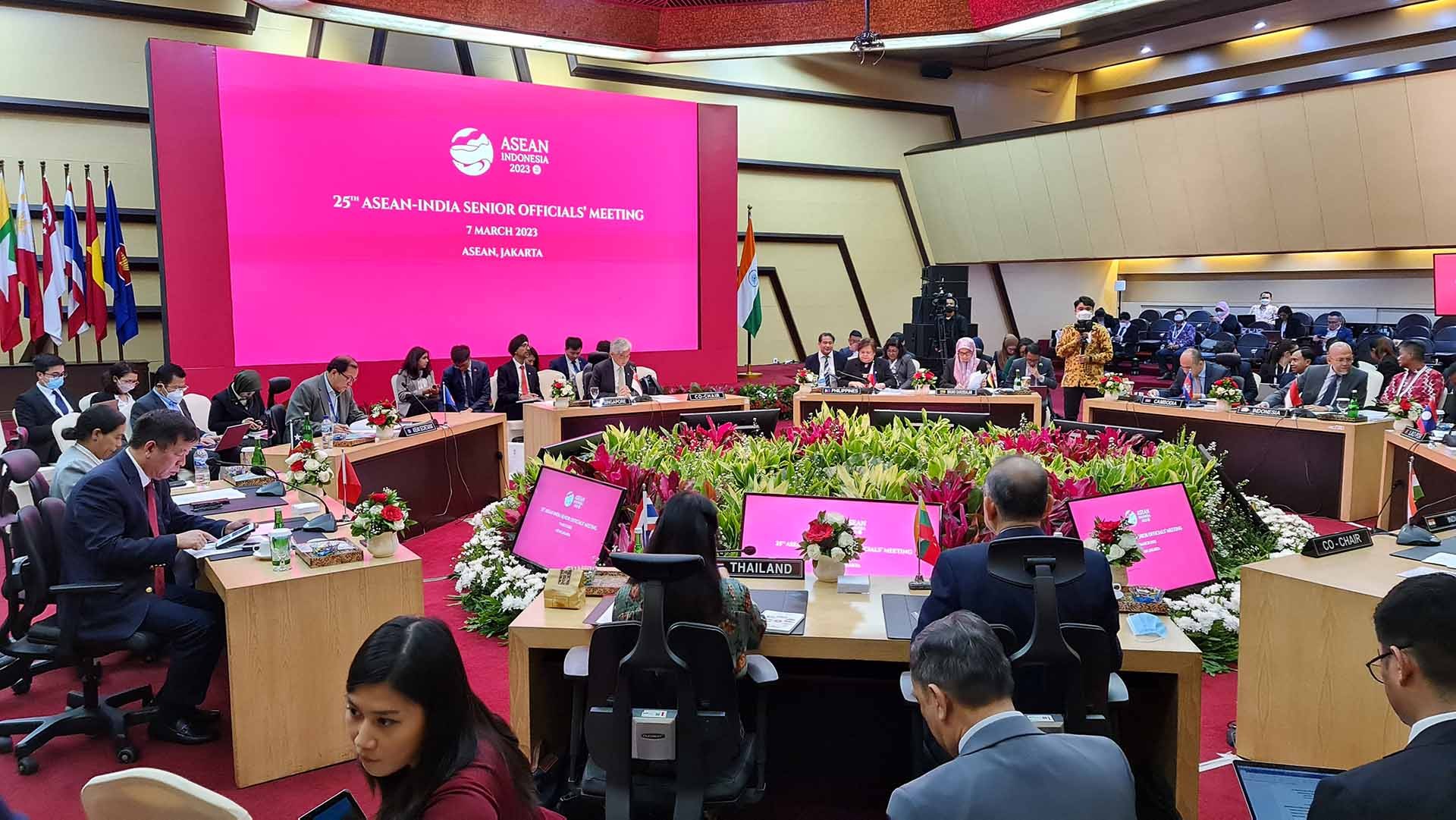 Hội nghị Quan chức cao cấp ASEAN-Ấn Độ lần thứ 25.