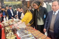 Du Xuân hữu nghị ở làng nghề truyền thống huyện Phú Xuyên