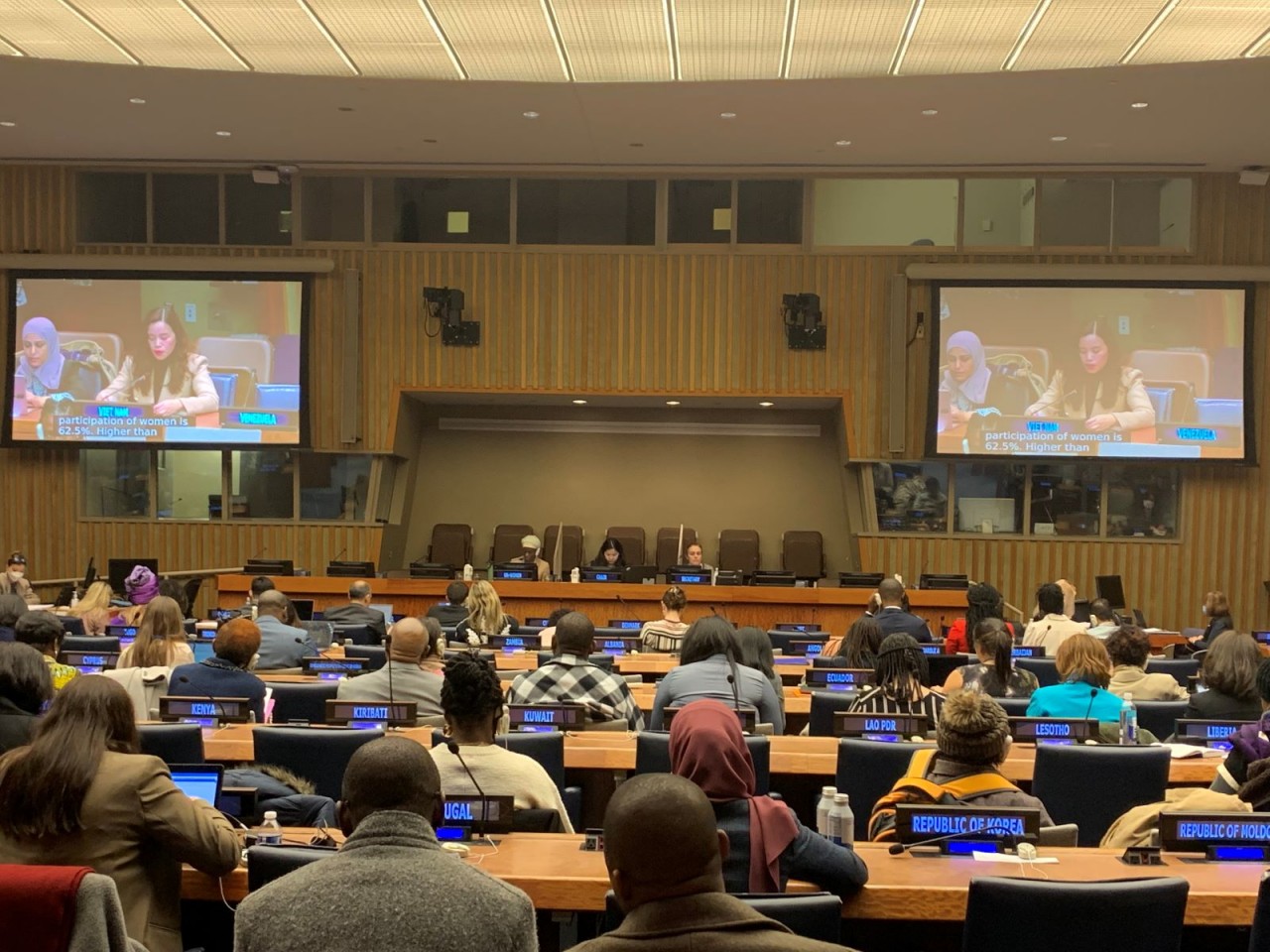 Việt Nam cam kết thúc đẩy sự tham gia của phụ nữ và trẻ em gái trong tiến tình chuyển đổi số toàn cầu.