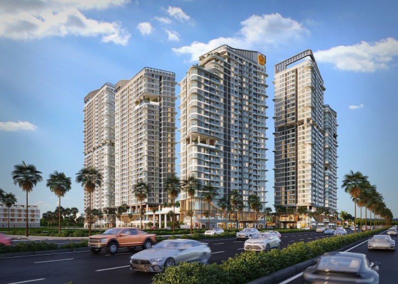 Avatar Thu Duc tọa lạc ngay mặt tiền đường Vành Đai 2 (Ảnh: Hungthinhland)