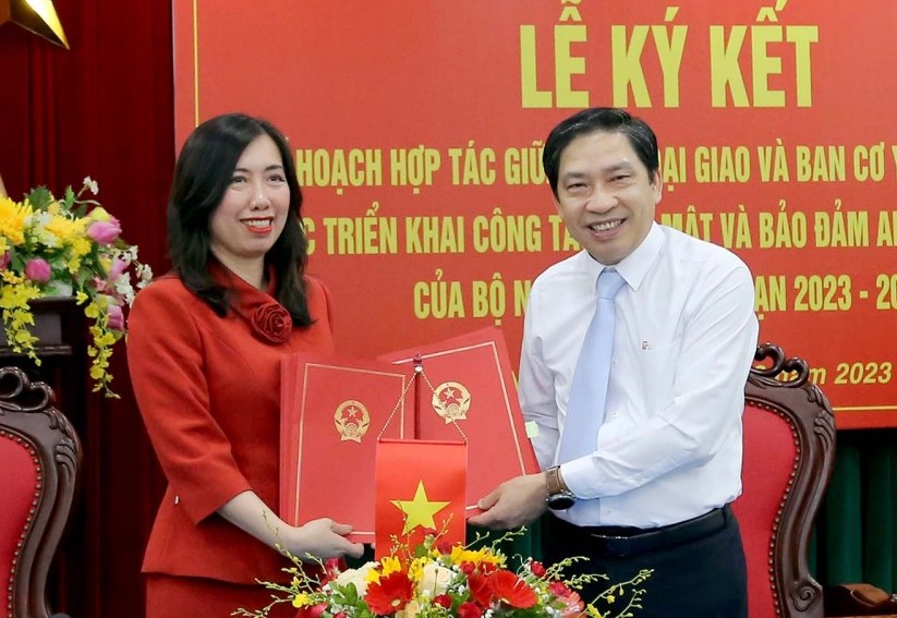 bo ngoai giao va ban co yeu chinh phu phoi hop chat che trong cong tac bao mat va an toan thong tin