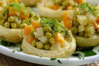 Độc đáo món khai vị truyền thống làm từ đế hoa atiso của người Thổ Nhĩ Kỳ