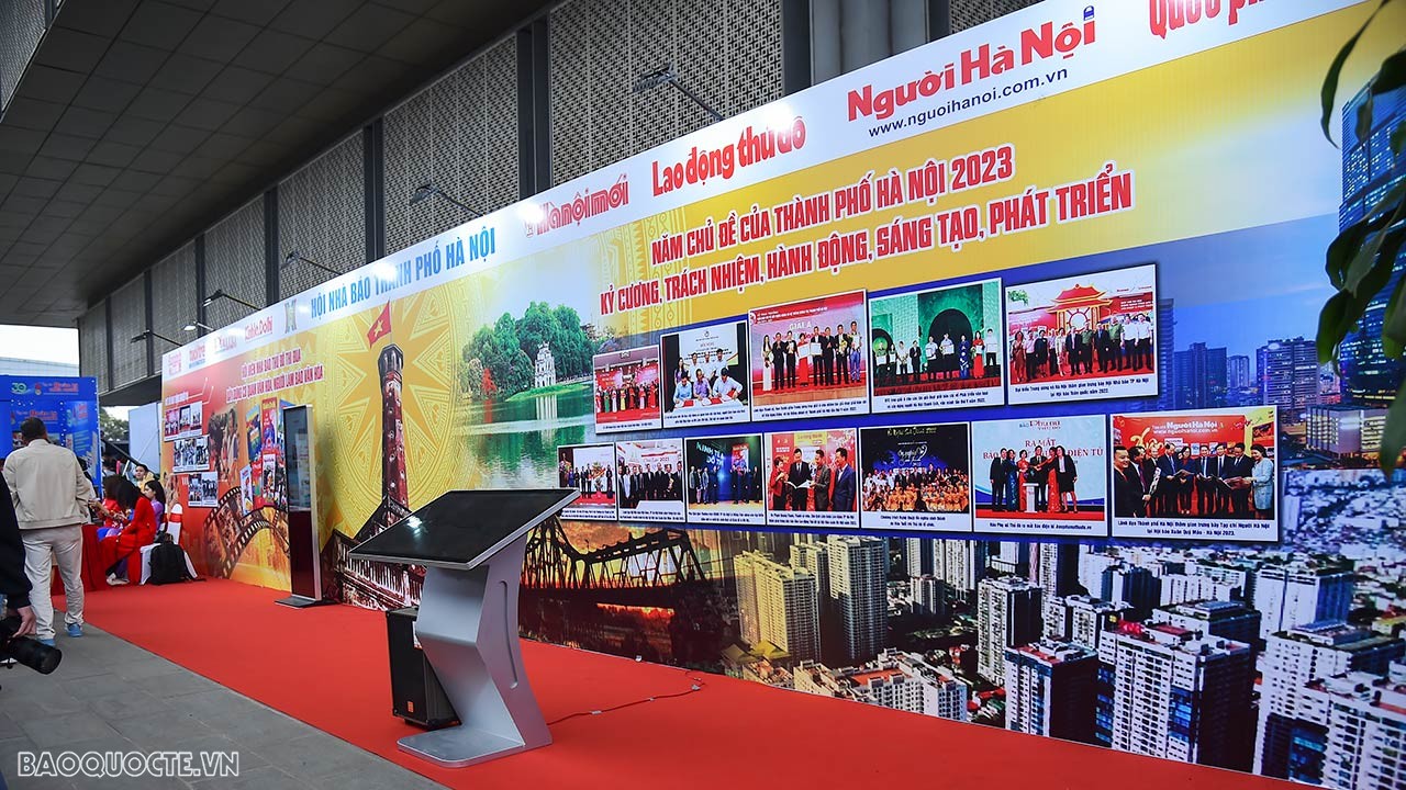 Toàn cảnh phiên khai mạc Hội báo toàn quốc năm 2023 qua ảnh