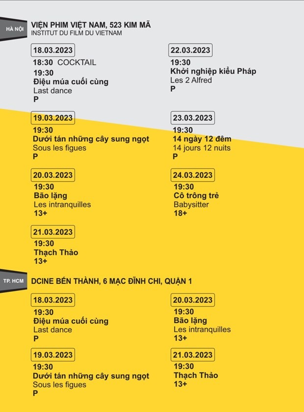 Chiếu rạp miễn phí phim dự Liên hoan phim Cannes, Locarno tại Việt Nam