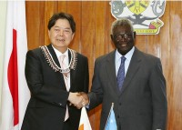 Nhật Bản thảo luận với quần đảo Solomon về Trung Quốc