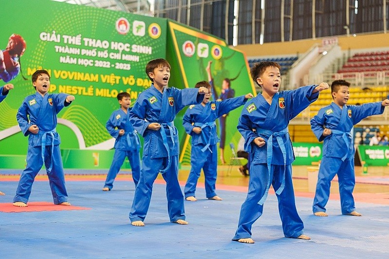 Sôi động Giải Vovimam Việt võ đạo Sôi động Giải Vovinam Việt võ đạo năm học 2022 – 2023