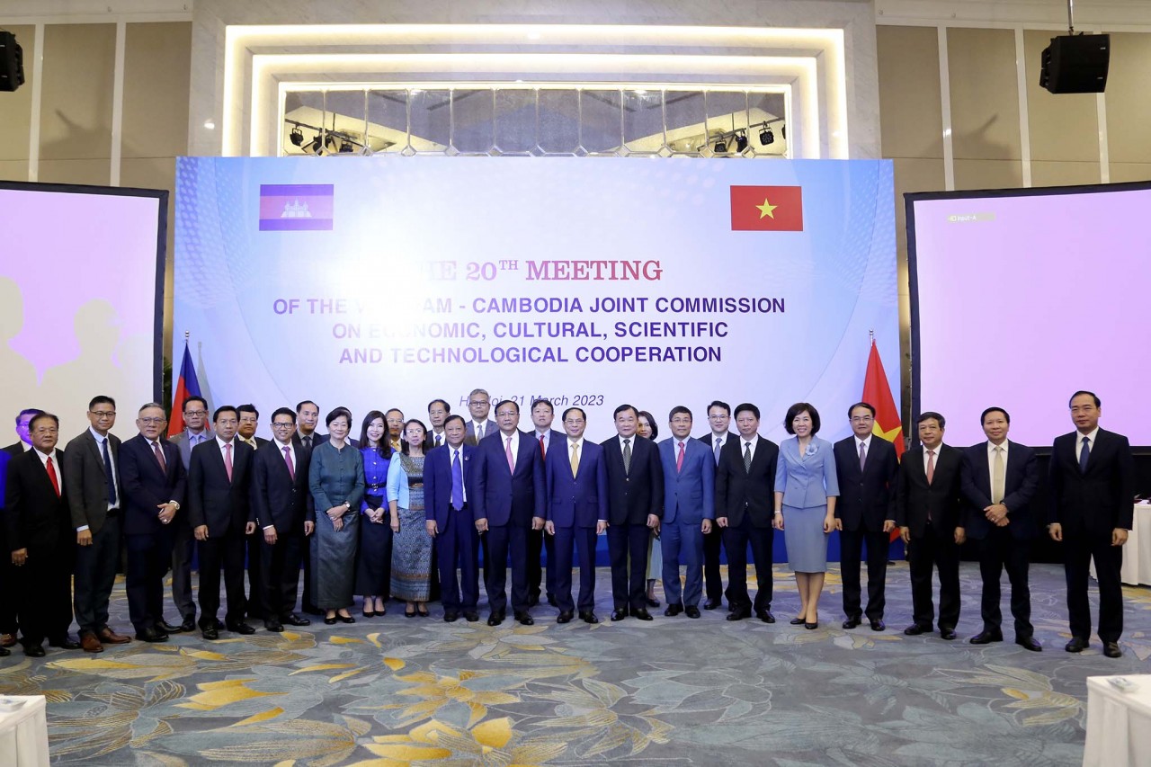 Kỳ họp lần thứ 20 Ủy ban Hỗn hợp Việt Nam – Campuchia về hợp tác kinh tế, văn hóa, khoa học và kỹ thuật