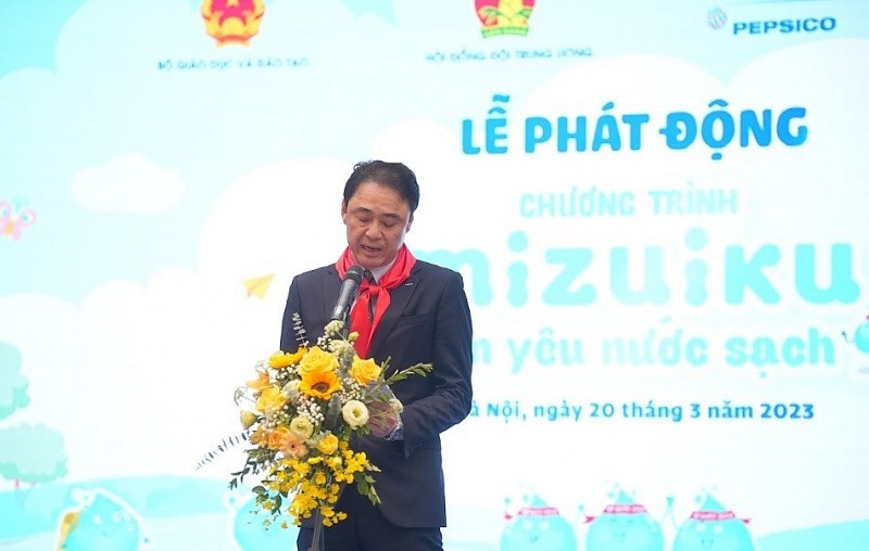 Khởi động chương trình 'Mizuiku – Em yêu nước sạch' năm 2023