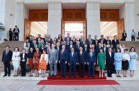 Thủ tướng Phạm Minh Chính làm việc với Đoàn đại biểu Hội đồng kinh doanh Hoa Kỳ-ASEAN