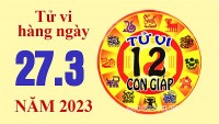Tử vi hôm nay, xem tử vi 12 con giáp ngày 27/3/2023: Tuổi Thân giao tiếp giỏi