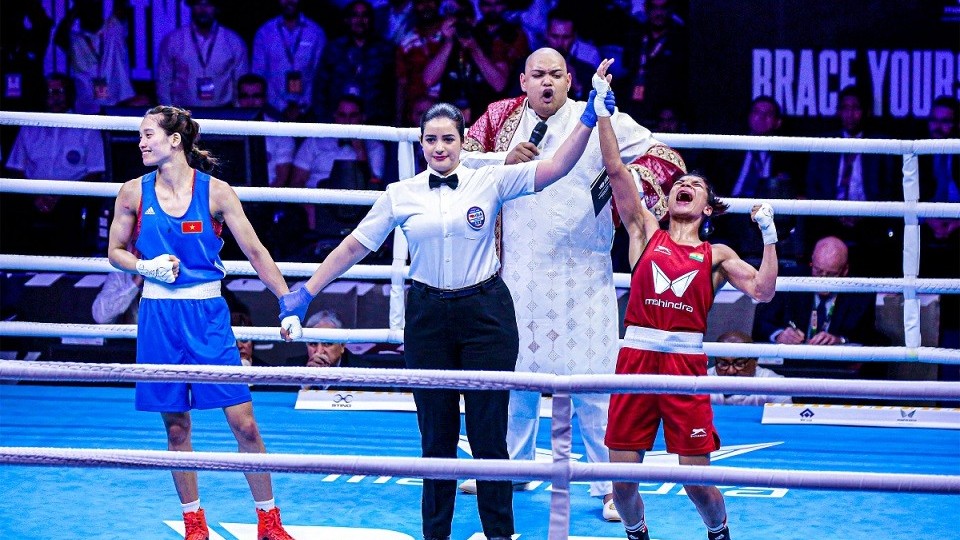 Nữ võ sĩ boxing Việt Nam giành Huy chương bạc giải vô địch boxing nữ thế giới 2023