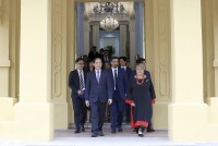 Bộ trưởng Ngoại giao Bùi Thanh Sơn tiếp cựu Tổng thống Chile Michelle Bachelet Jeria