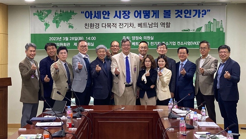Kết nối giao thương giữa Việt Nam và Hàn Quốc để phát triển công nghiệp xanh