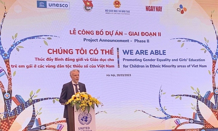 UNESCO chung tay thúc đẩy giáo dục cho trẻ em gái dân tộc thiểu số tại Việt Nam UNESCO chung tay thúc đẩy giáo dục cho trẻ em gái dân tộc thiểu số tại Việt Nam