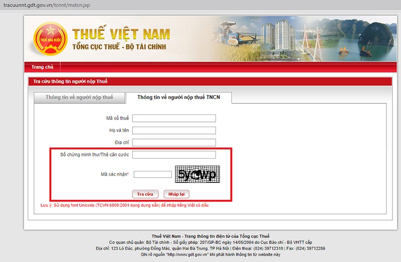 Hướng dẫn tra cứu ngày cấp mã số thuế cá nhân mới nhất