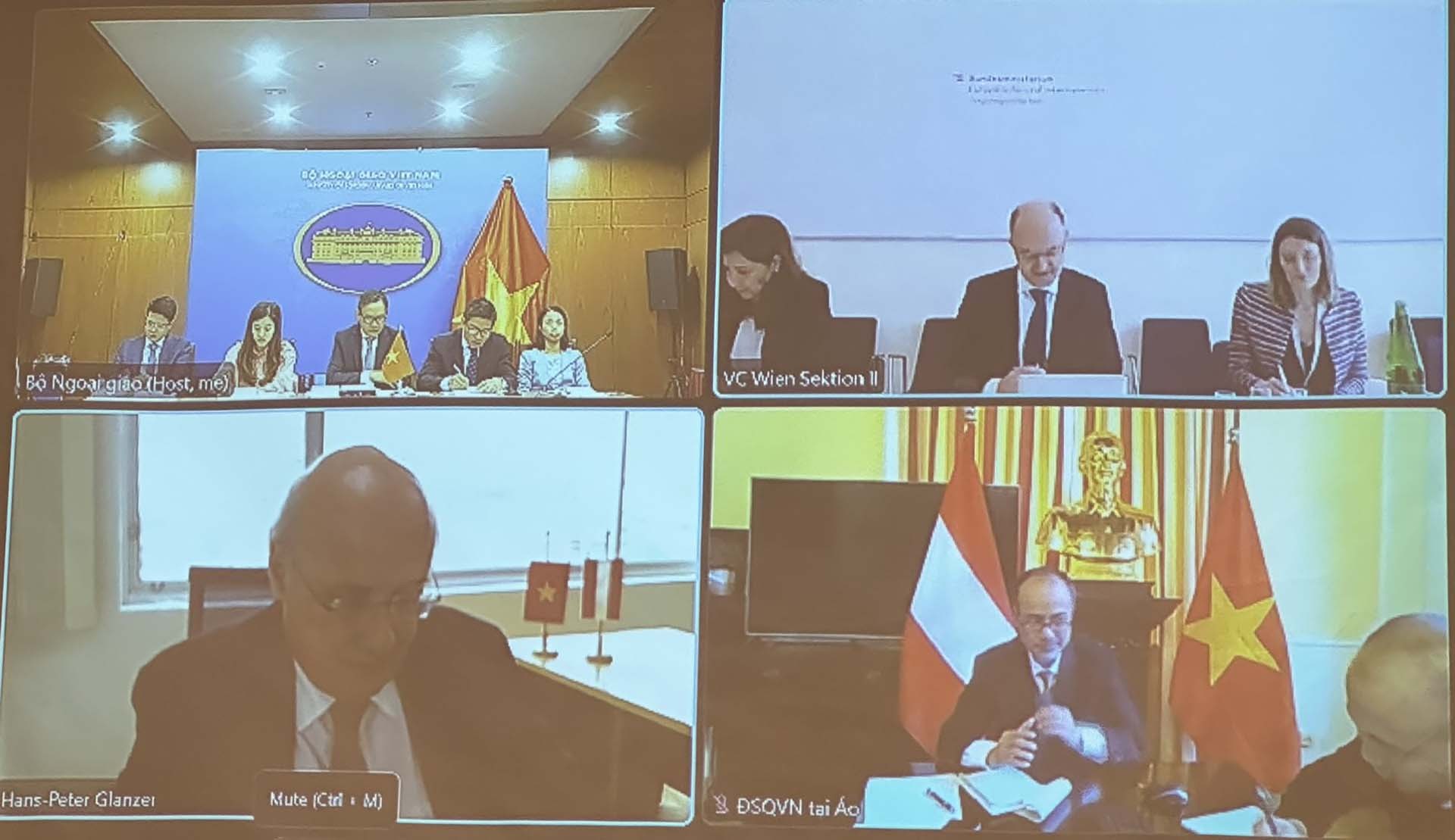 Tham vấn chính trị Việt Nam-Áo: Trao đổi phương hướng, biện pháp thúc đẩy quan hệ hai nước trong thời gian tới