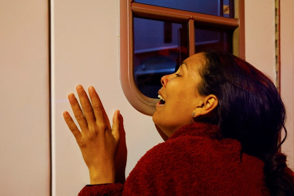 Hình ảnh thương tâm của vụ cháy trung tâm giữ người di cư Mexico