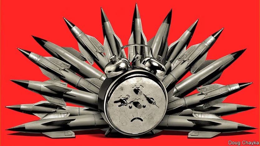 Nguy cơ chiến tranh hạt nhân: LHQ báo động; Trung Quốc nhắc nhở các cường quốc, đại diện Nga nói 'tôi ngủ ngon'. (Nguồn: The Economist)