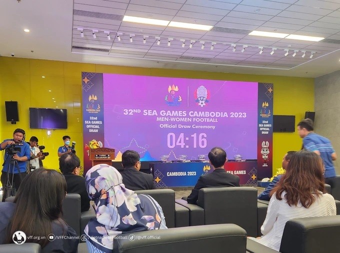 Bóng đá SEA Games 32: U22 Việt Nam cùng bảng đội Thái Lan; tuyển nữ Việt Nam thi đấu ở bảng A