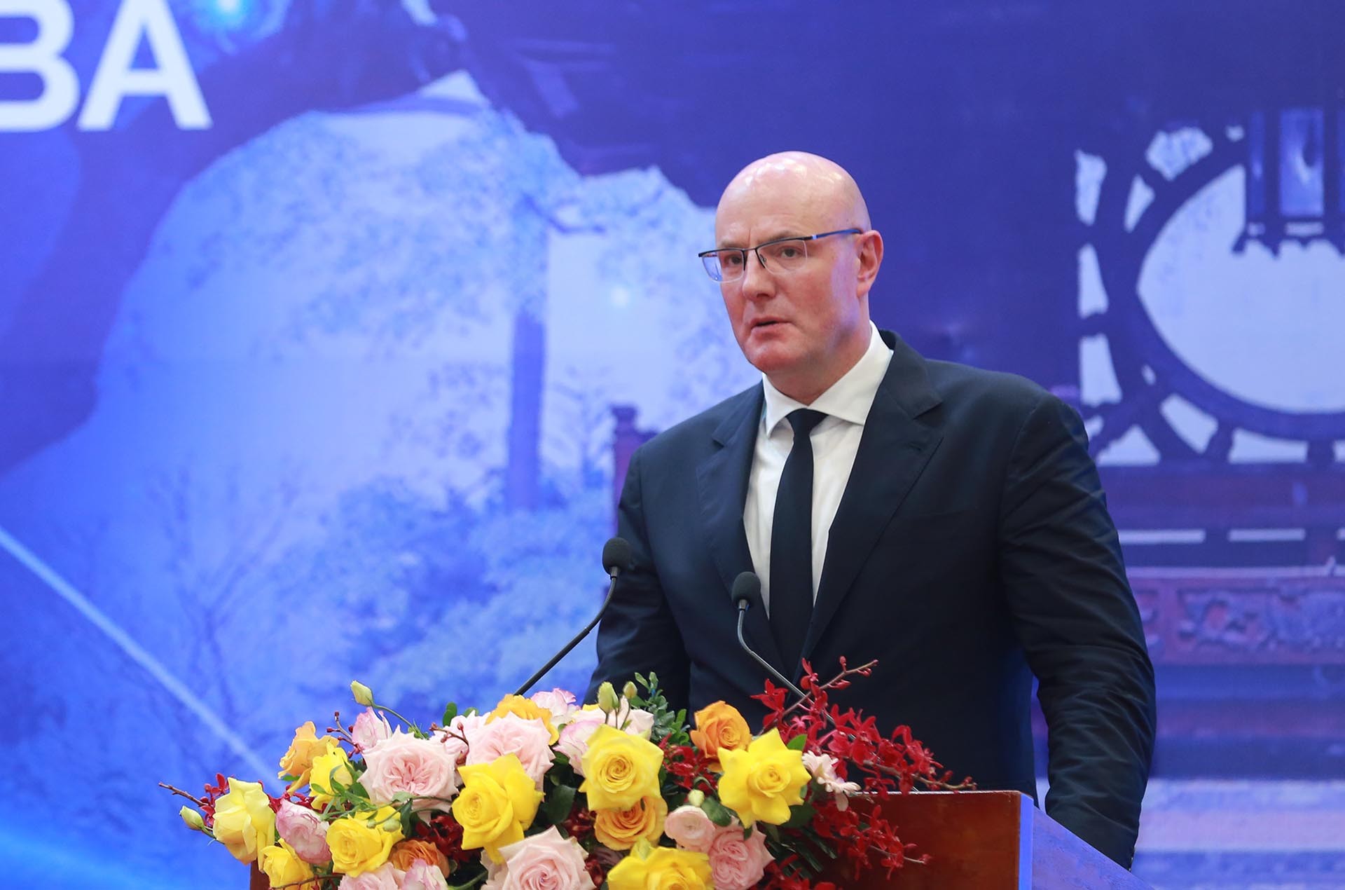 Phó Thủ tướng Liên bang Nga Dmitry Chernyshenko phát biểu. (Nguồn: VGP) Phó Thủ tướng Liên bang Nga Dmitry Chernyshenko phát biểu. (Nguồn: VGP)