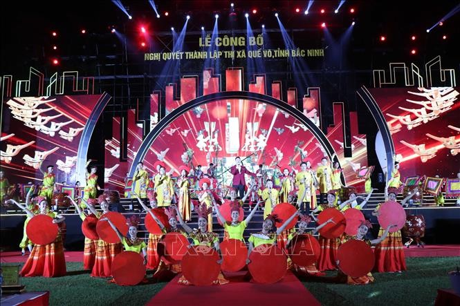 Thành lập thị xã Quế Võ, nỗ lực tạo đột phá về công nghiệp và dịch vụ của tỉnh Bắc Ninh Thành lập thị xã Quế Võ, nỗ lực tạo đột phá về công nghiệp và dịch vụ của tỉnh Bắc Ninh