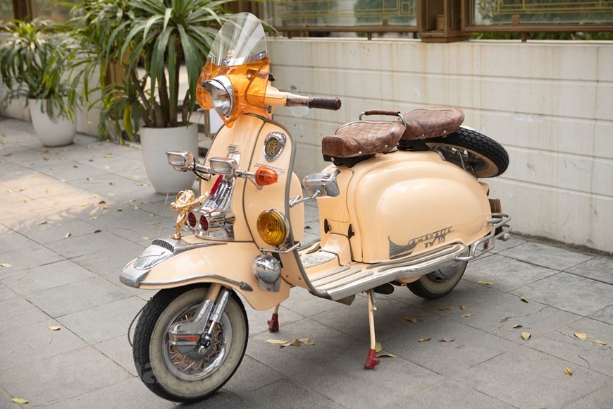 Cận cảnh mẫu xe cổ Lambretta hàng 'độc' của Italy ở Hà Nội được dân chơi xe săn lùng