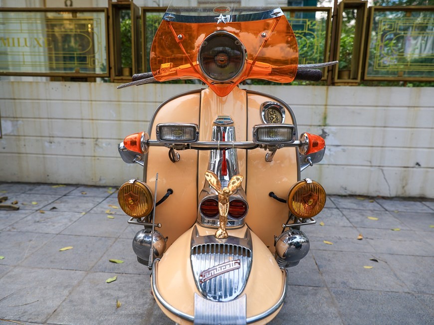 Cận cảnh mẫu xe cổ Lambretta hàng 'độc' của Italy ở Hà Nội được dân chơi xe săn lùng