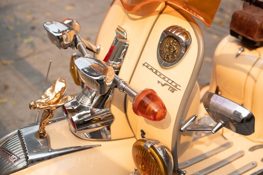 Cận cảnh mẫu xe cổ Lambretta hàng 'độc' của Italy ở Hà Nội được dân chơi xe săn lùng