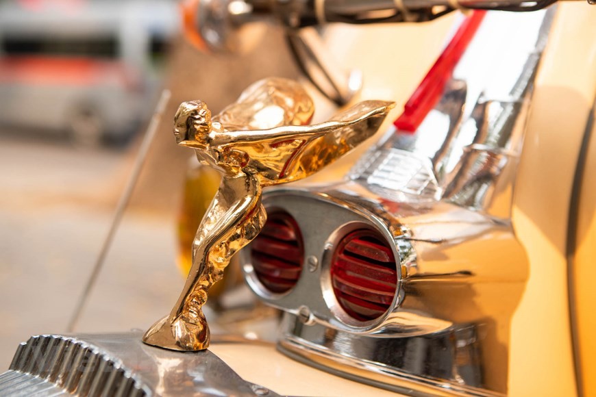 Cận cảnh mẫu xe cổ Lambretta hàng 'độc' của Italy ở Hà Nội được dân chơi xe săn lùng