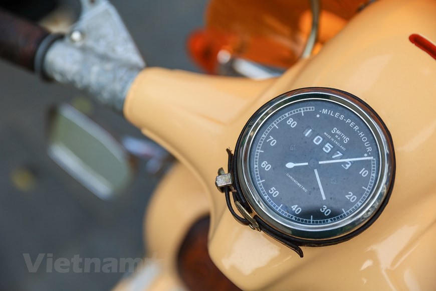 Cận cảnh mẫu xe cổ Lambretta hàng 'độc' của Italy ở Hà Nội được dân chơi xe săn lùng