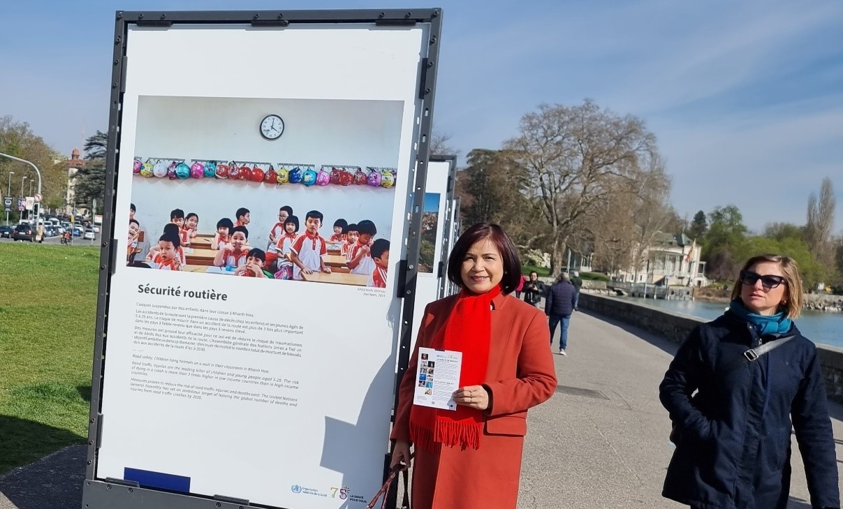 WHO kỷ niệm 75 năm thành lập, đề cao vai trò của các quốc gia thành viên tăng cường sức khỏe cho mọi người (Nguồn: Phái đoàn Việt Nam tại Geneva)