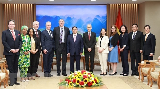 Thủ tướng Phạm Minh Chính đề nghị Quốc hội Hoa Kỳ tiếp tục quan tâm, dành nguồn lực hỗ trợ Việt Nam khắc phục hậu quả chiến tranh