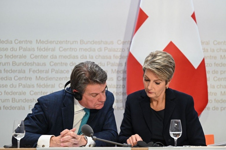 Tiết lộ hậu quả thảm khốc nếu ngân hàng Credit Suisse sụp đổ, Thụy Sỹ chỉ ra 'công thần' cứu nền kinh tế. (Nguồn: AFP