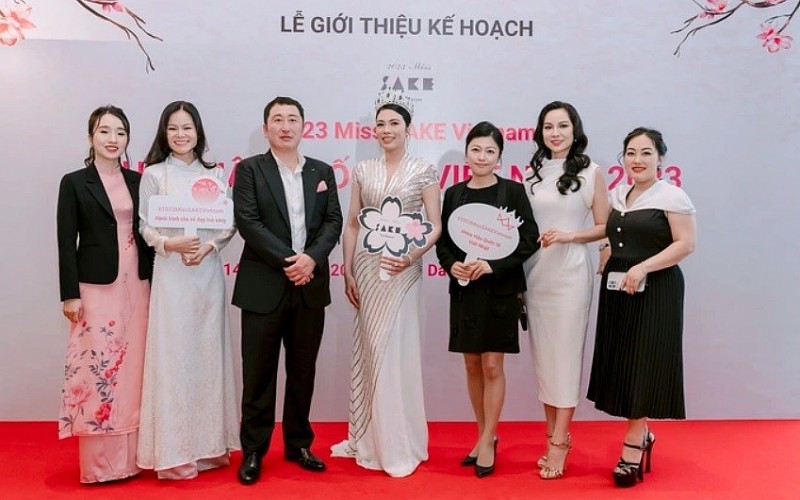 Khởi động sự kiện 2023 Miss SAKE Vietnam, chào mừng 50 năm thiết lập quan hệ ngoại giao Việt Nam - Nhật Bản