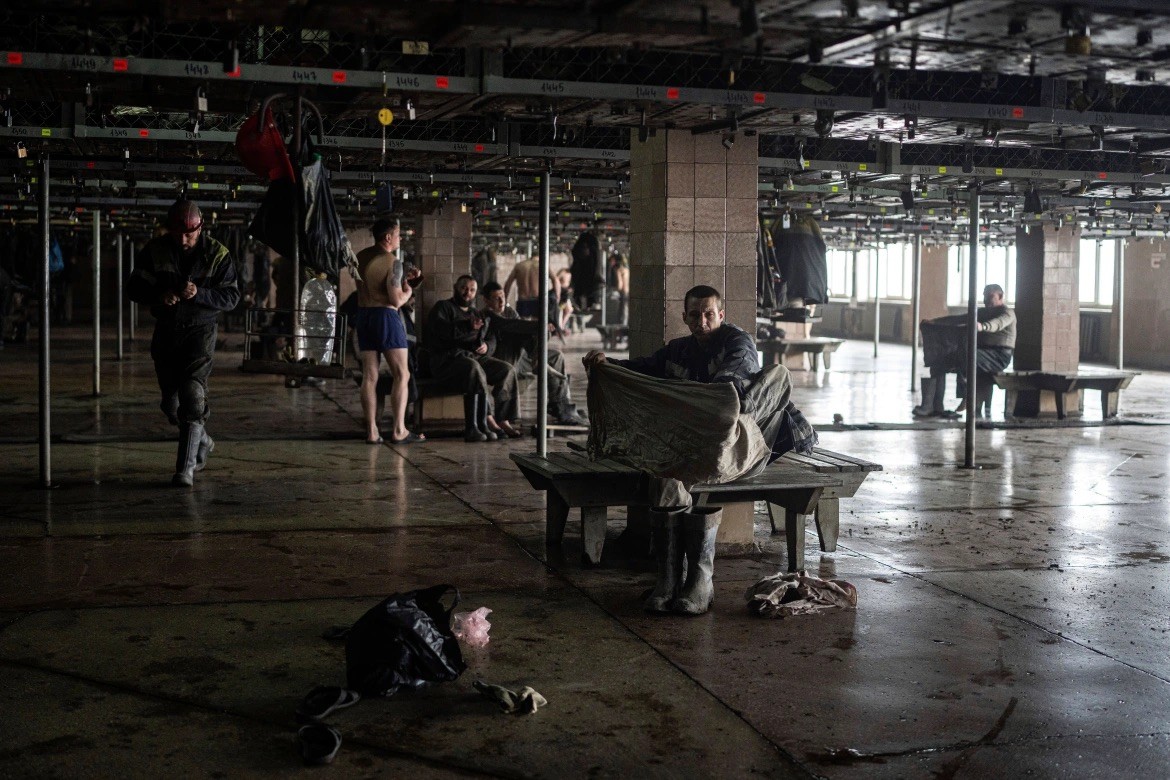 Bên trong hầm mỏ khai thác than của Ukraine