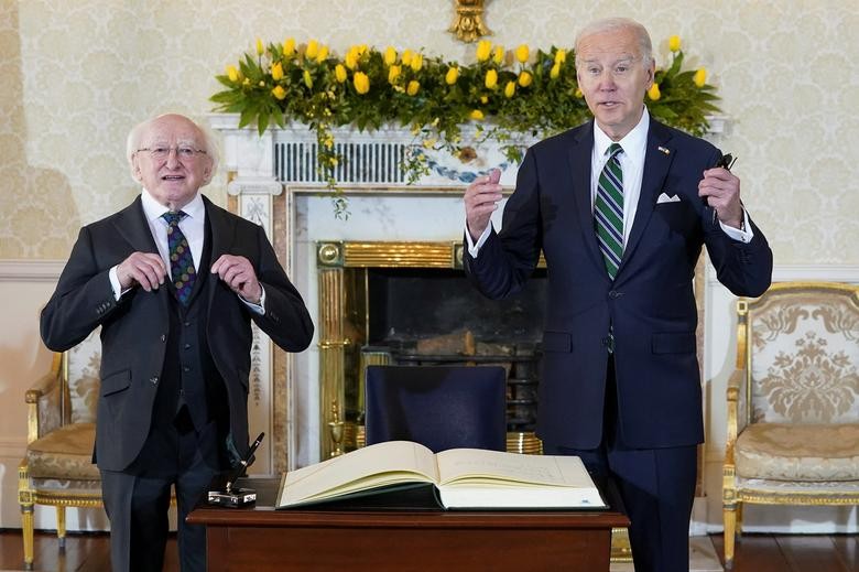 Hành trình trở về quê hương Ireland của Tổng thống Mỹ Joe Biden Hành trình trở về quê hương Ireland của Tổng thống Mỹ Joe Biden
