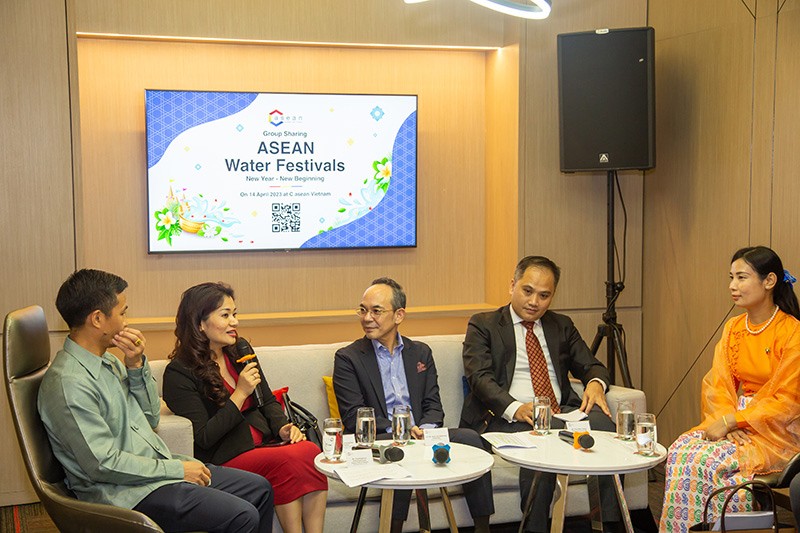 C asean Việt Nam tổ chức buổi chia sẻ về Lễ hội té nước của các quốc gia Đông Nam Á