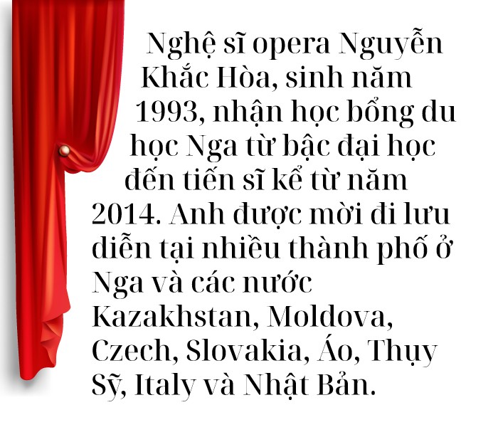 Nghệ sĩ opera Nguyễn Khắc Hòa:  Muốn làm giàu “tấm danh thiếp” của Việt Nam khi giao lưu với thế giới
